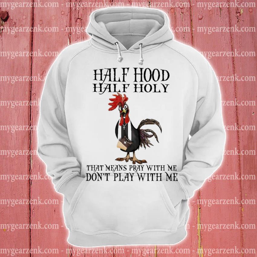 half hood half holy sweater