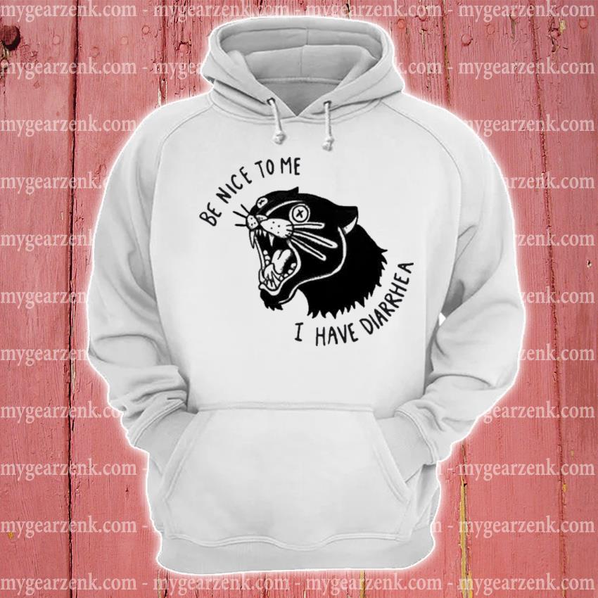 Taylormcfayden Society6 Merch Panther Poop Be Nice To Me I Have Diarrhea Shirt Hoodie Sweater Long Sleeve And Tank Top