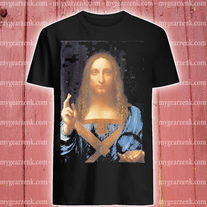 salvator mundi t shirt