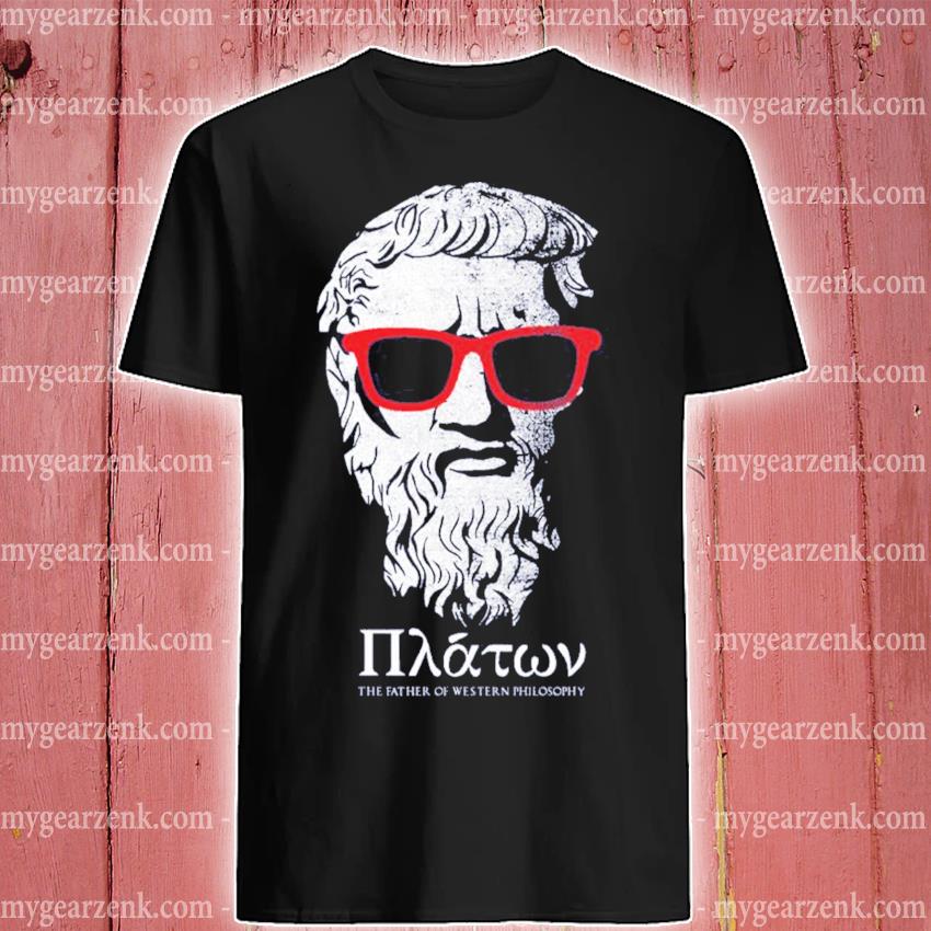 Plato Father Of Western Philosophy Tee Shirt