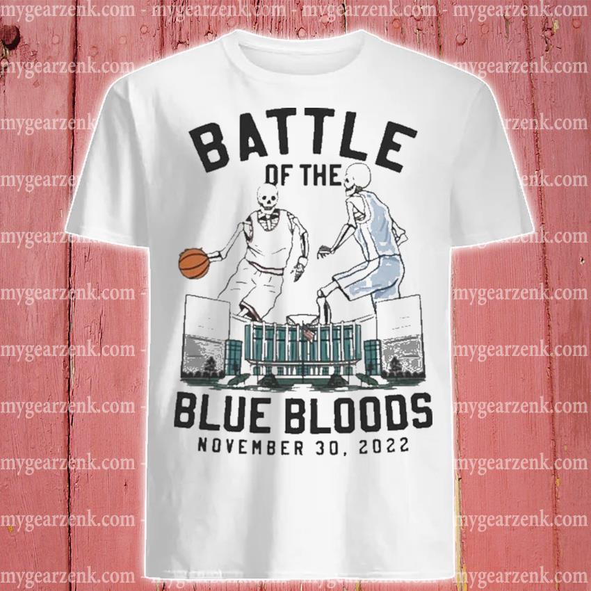 Funny battle Of The Blue Bloods Gameday November 30 2022 Shirt