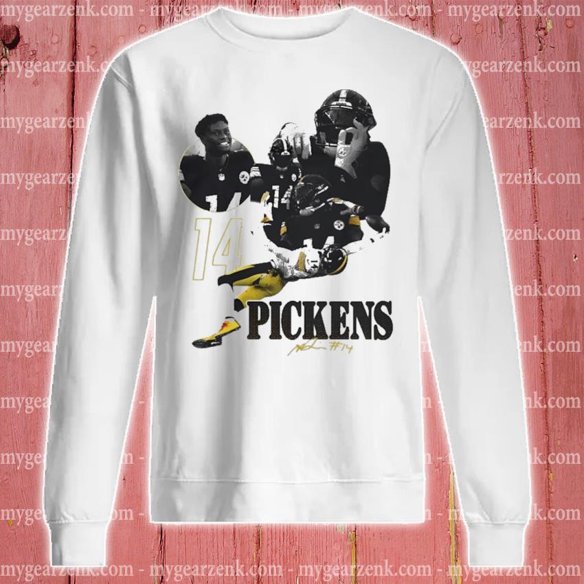 George Pickens 14 Vintage Shirt, Hoodie, Long sleeve, Sweatshirt, Tank top,  Ladies Tees - Q-Finder Trending Design T Shirt