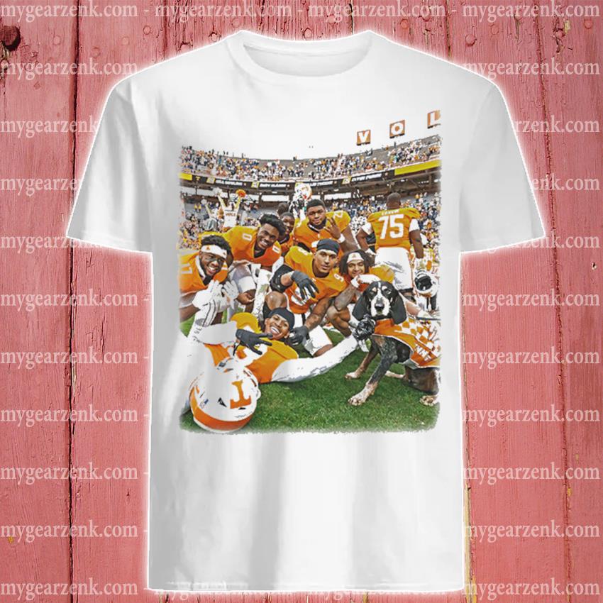 Official Tennessee football team Smokey's squad shirt