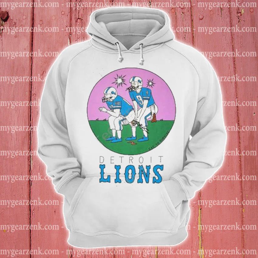 Jeffreymahannah Eat To Survive Detroit Lions Funny Shirt, hoodie