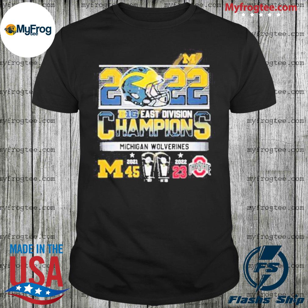 2022 Big East Division Champions Michigan Wolverines Cup T-Shirt