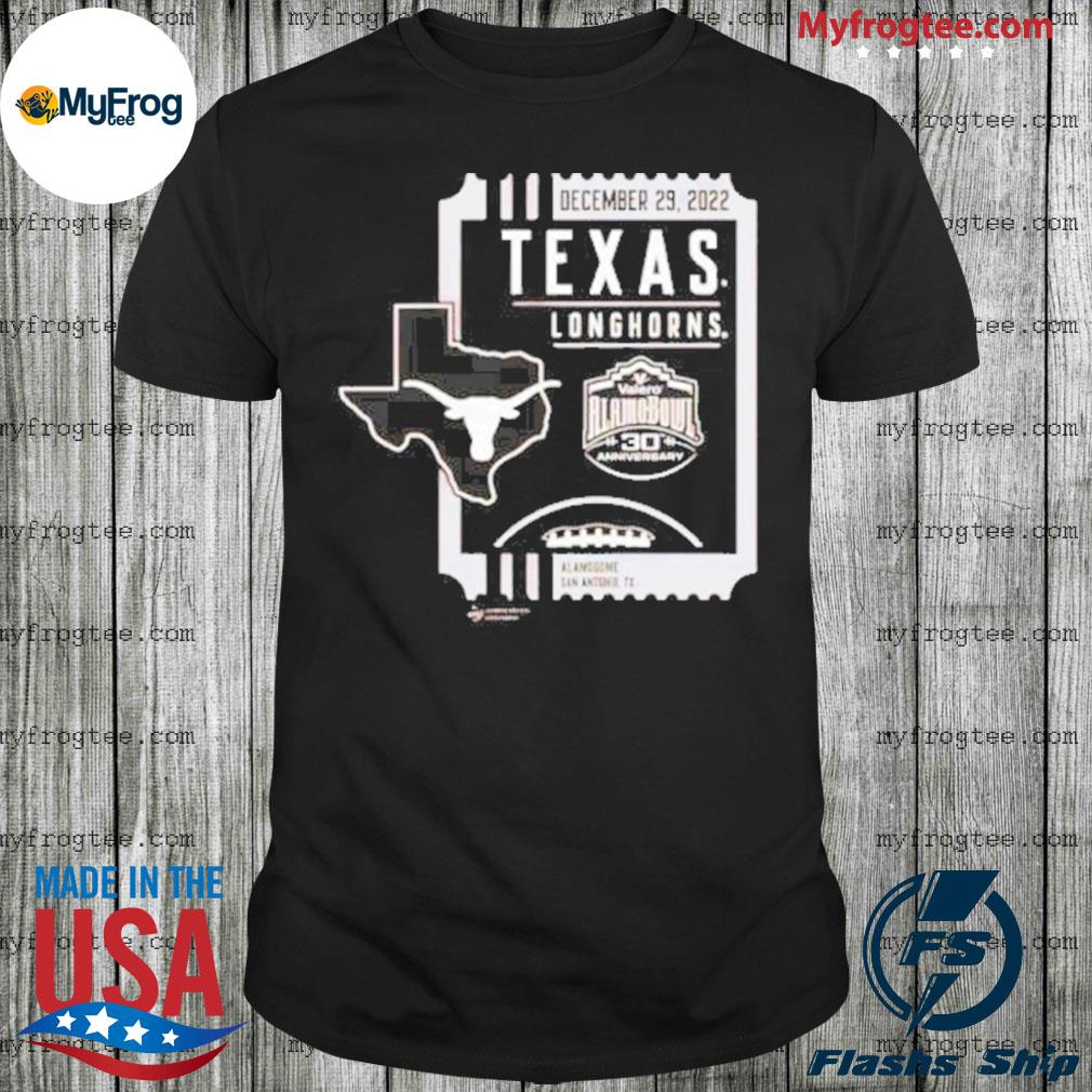 2022 Valero Alamo Bowl Texas Longhorns December 29 2022 Alamodome San Antonio shirt