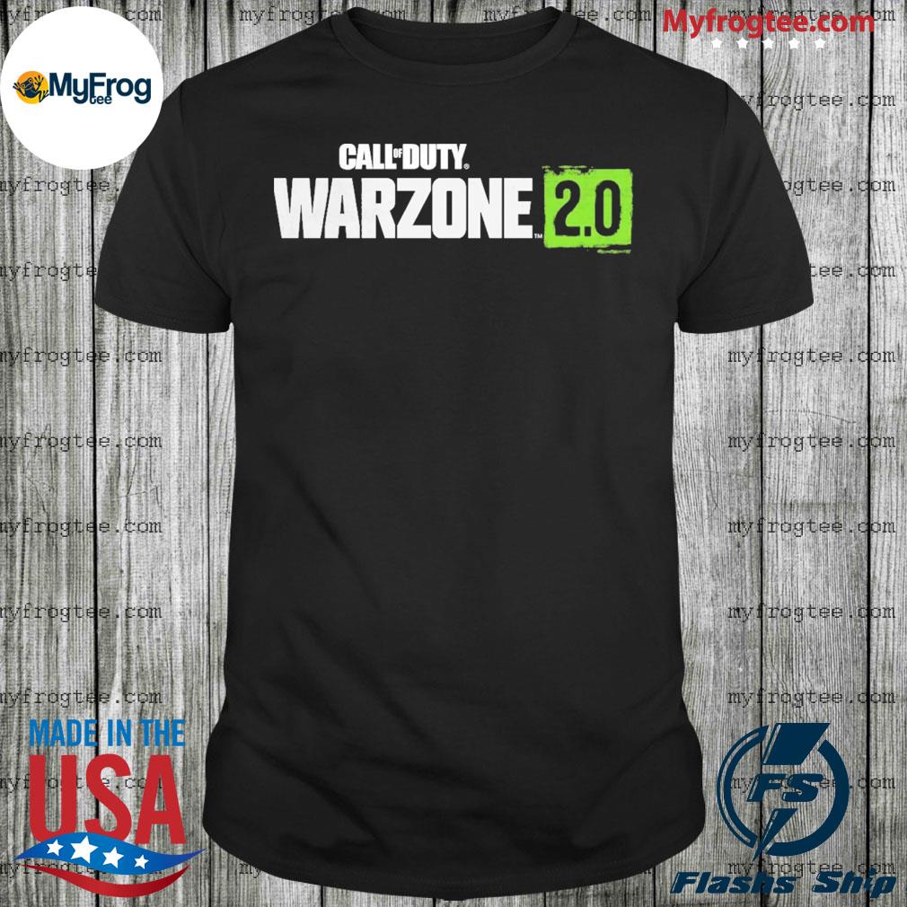 Call Of Duty Merch Call Of Duty Black Warzone 2.0 T Shirt