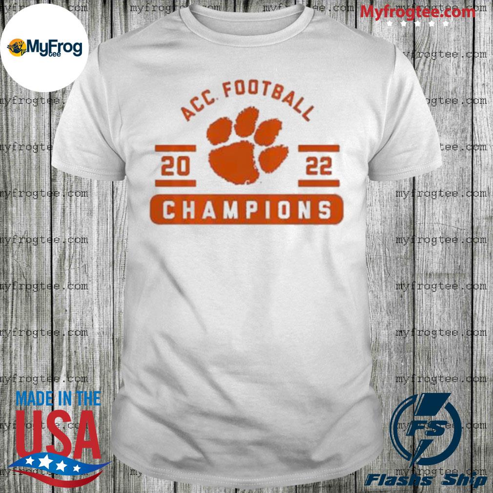 Clemson Tigers Champions Acc Football Conference 2022 shirt