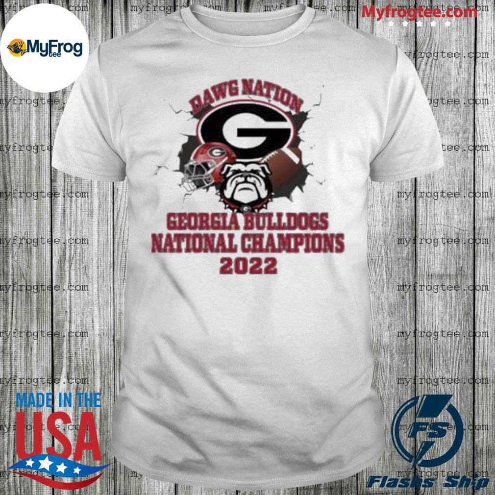 Dawg Nation Georgia Bulldogs National Champions 2022 shirt