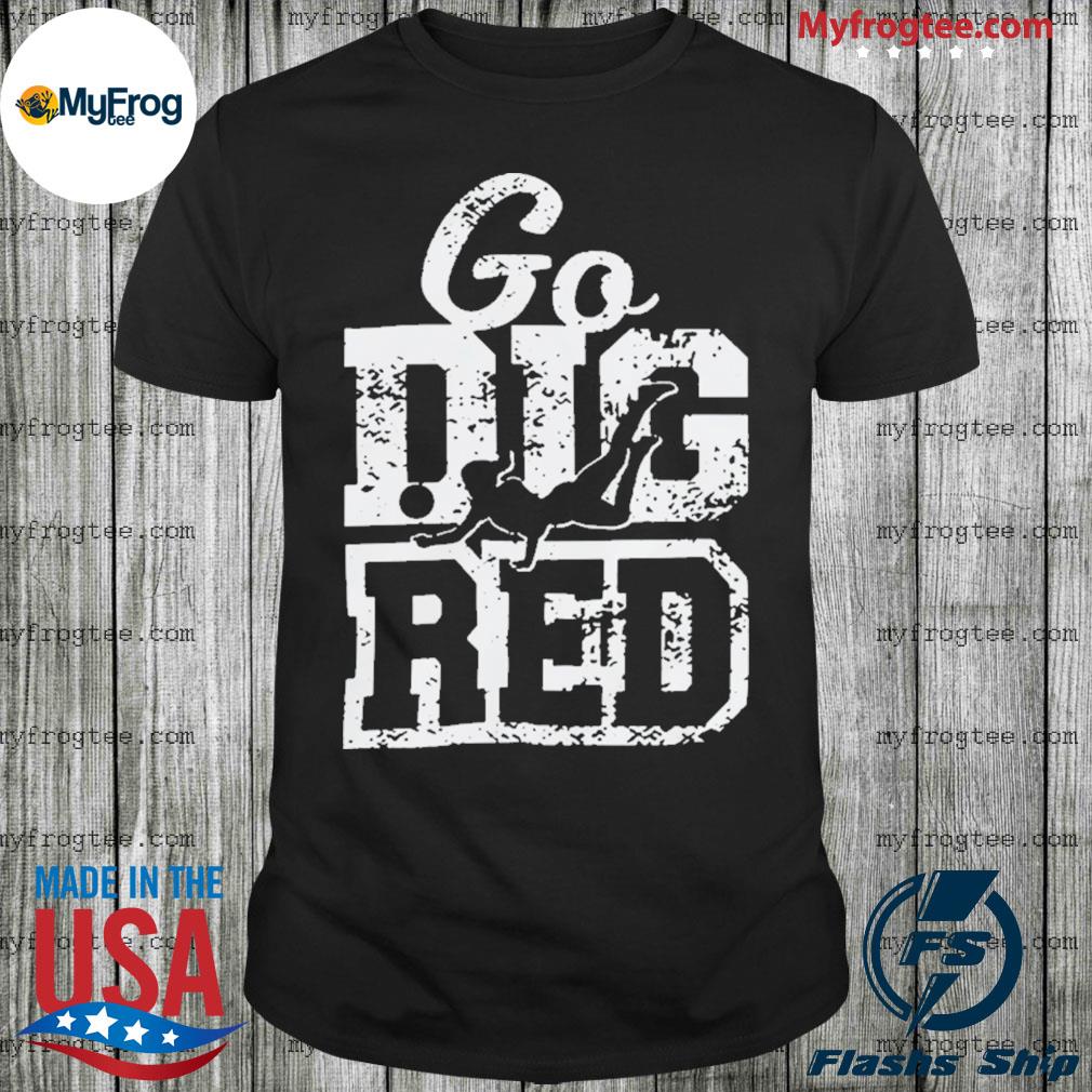 Huskers volleyball go dig red shirt
