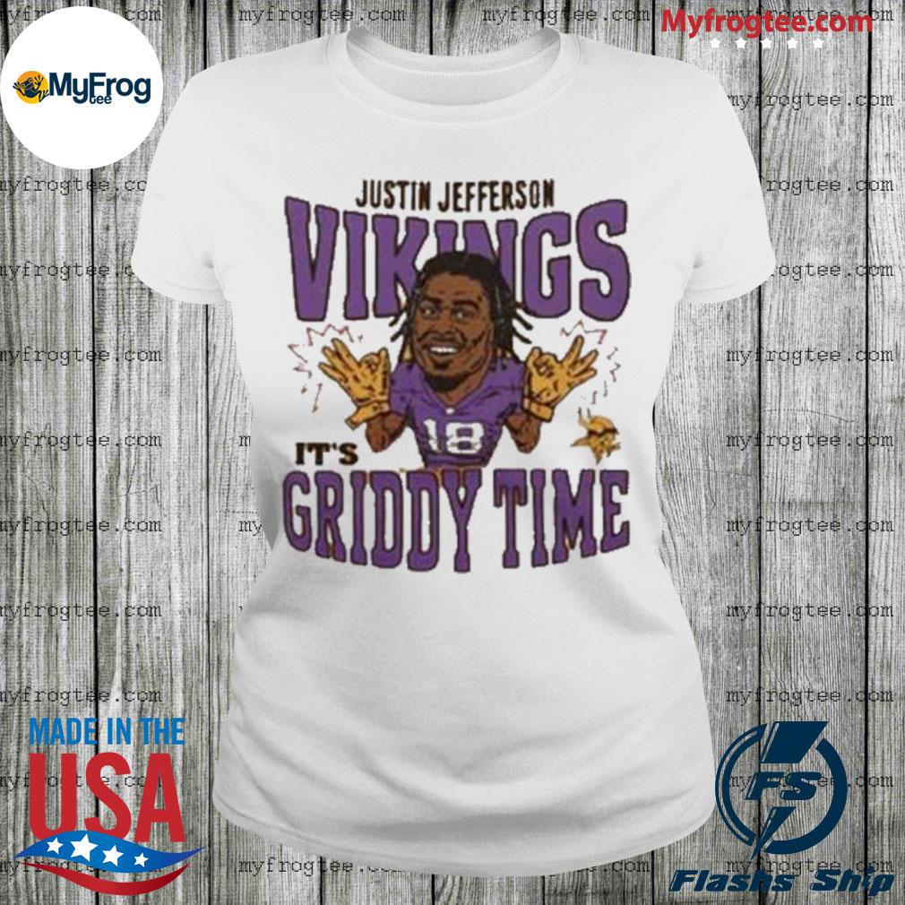 Official Justin Jefferson Griddy Interview shirt, hoodie, sweater, long  sleeve and tank top