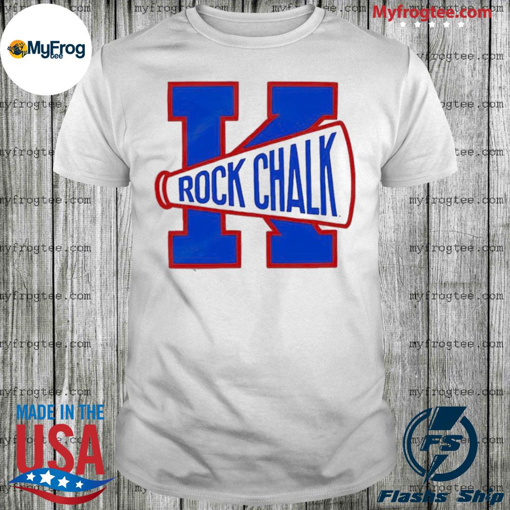 Kansas Jayhawks Cheer Rock Chalk Shirt