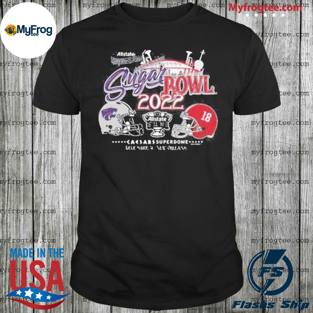 Kansas State Wildcats Vs Alabama Crimson Tide 2022 Allstate Sugar Bowl shirt