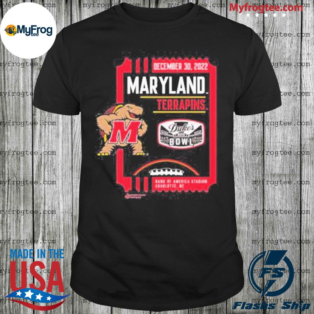 Maryland Terrapins 2022 Duke’S Mayo Bowl Shirt
