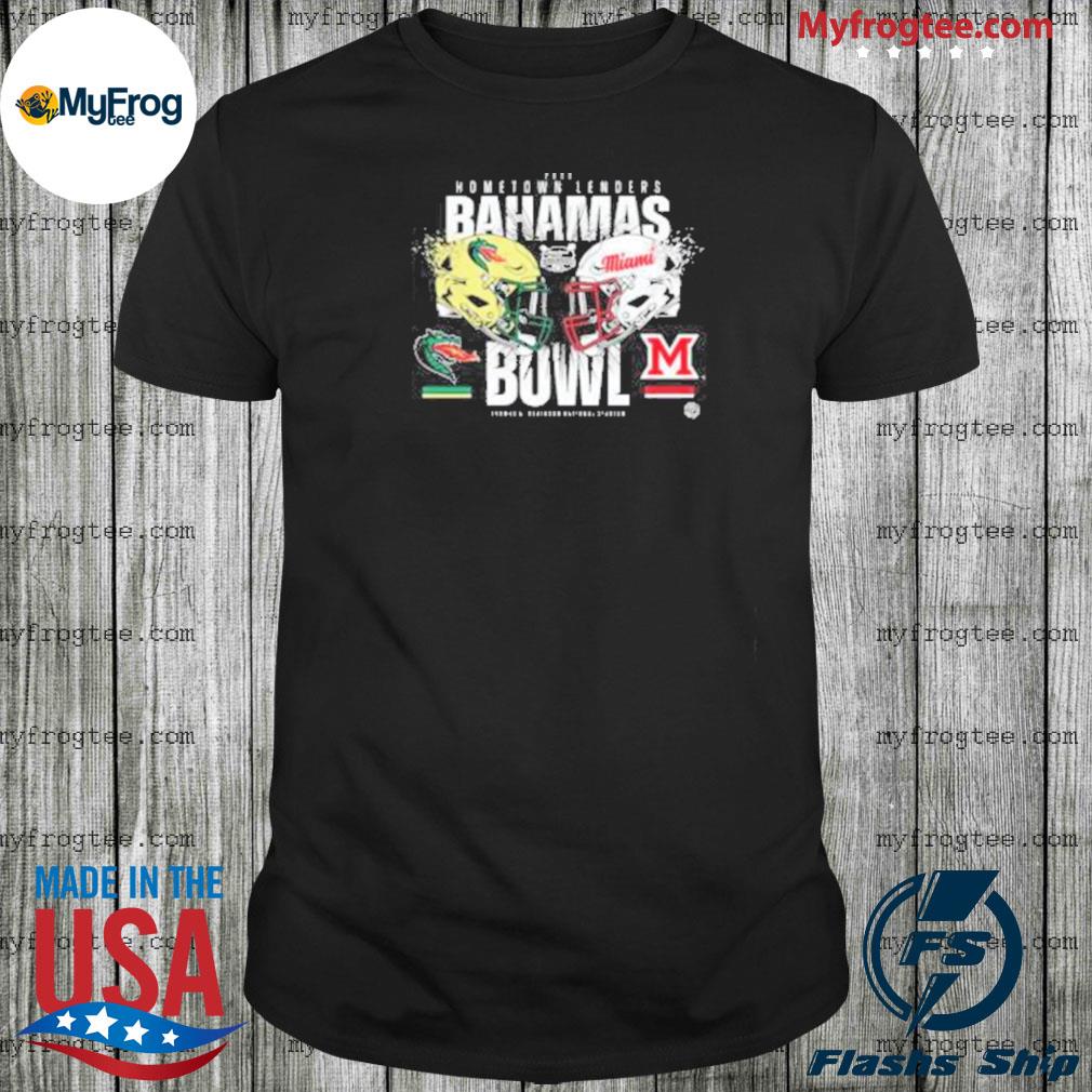 Miami Redhawks Vs Uab Blazers 2022 Hometown Lenders Bahamas Bowl Vintage shirt