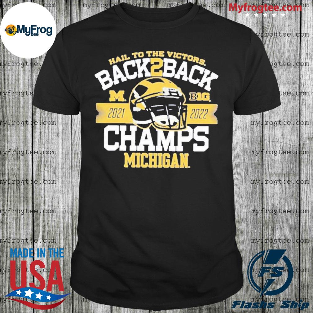 Michigan Back-To-Back Big Ten Championship 2023 T-Shirt