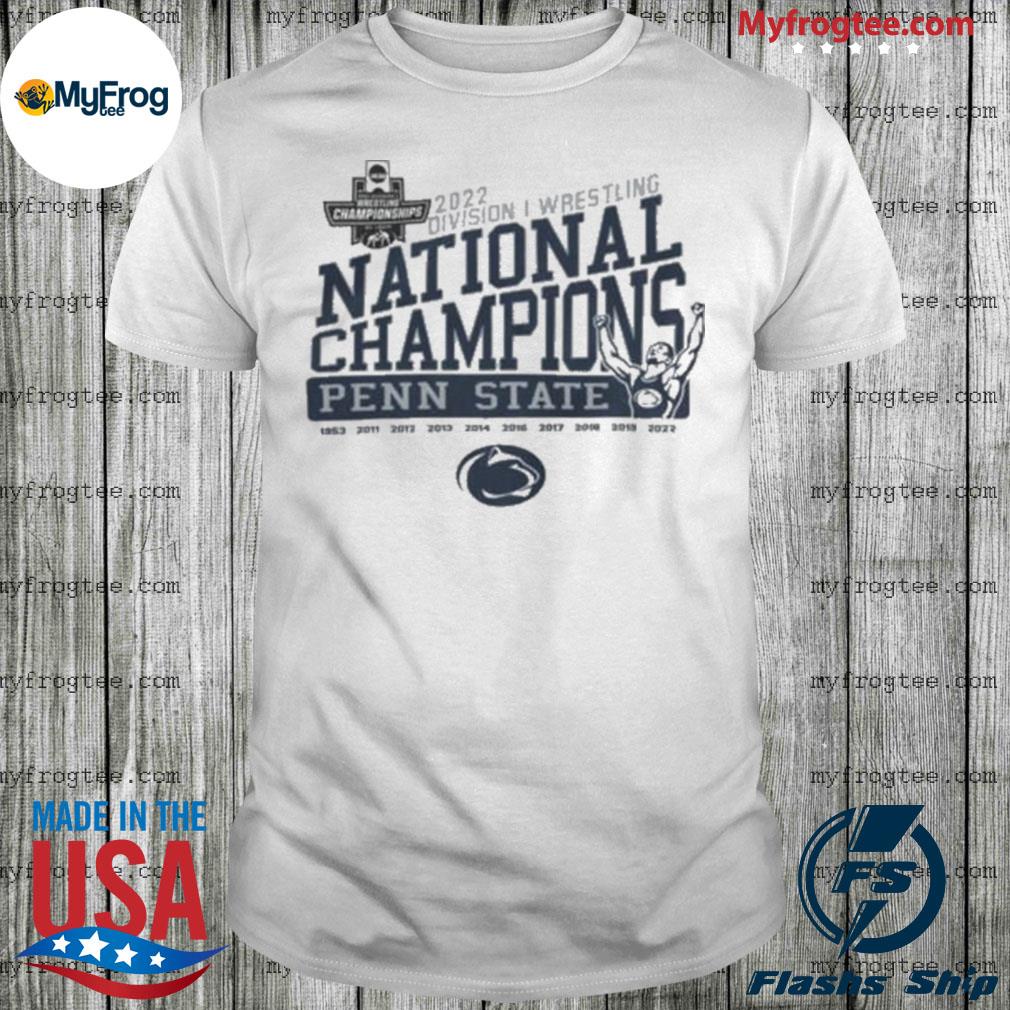 Ncaa Wrestling Championship 10 Years 2022 Division I Wrestling National Champions shirt