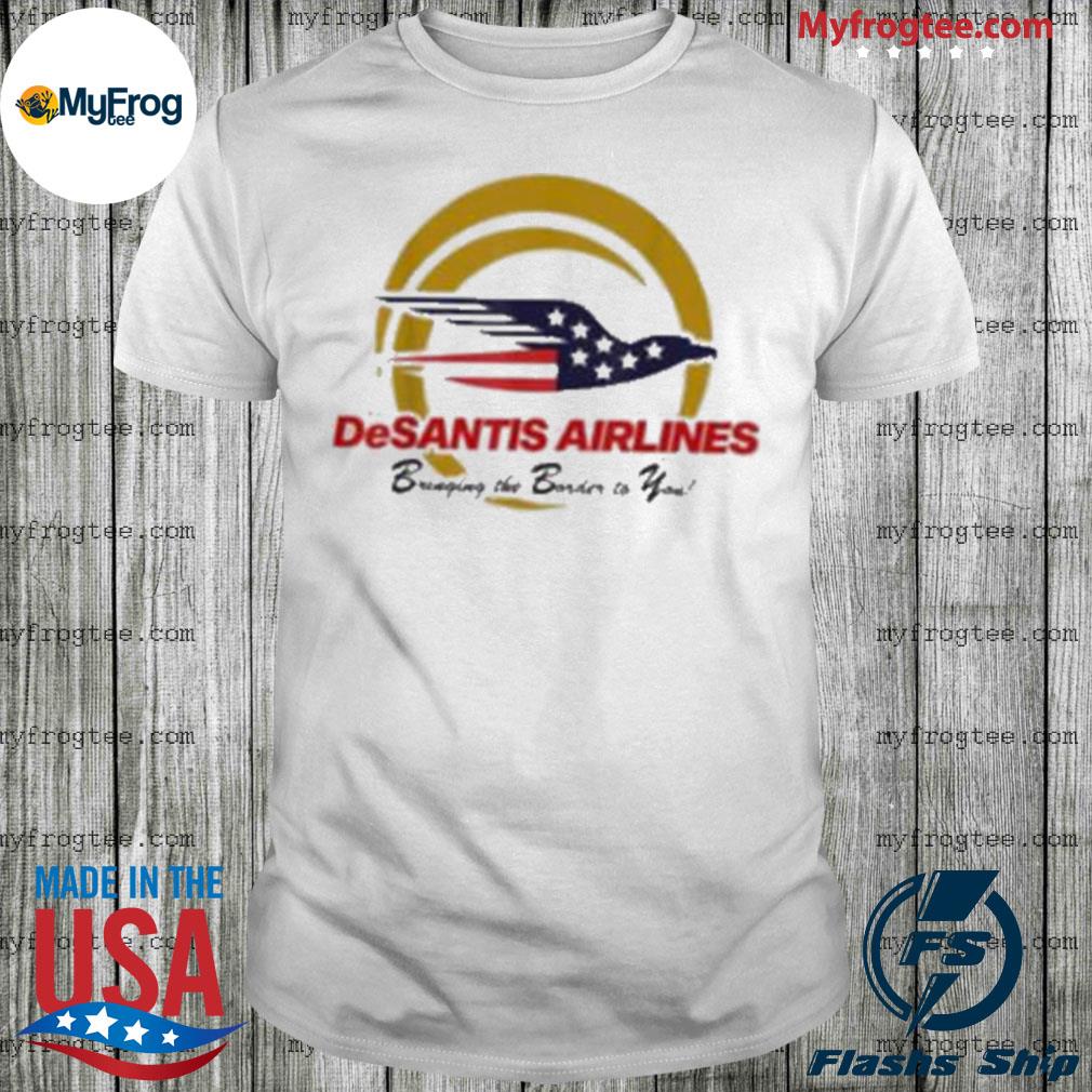 Official 2022 Desantis Airlines Ron Desantis Shirt