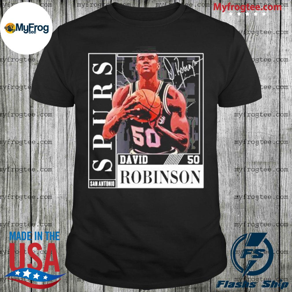 Official Basketball Signature Graphic David Robinson 2022 Shirt