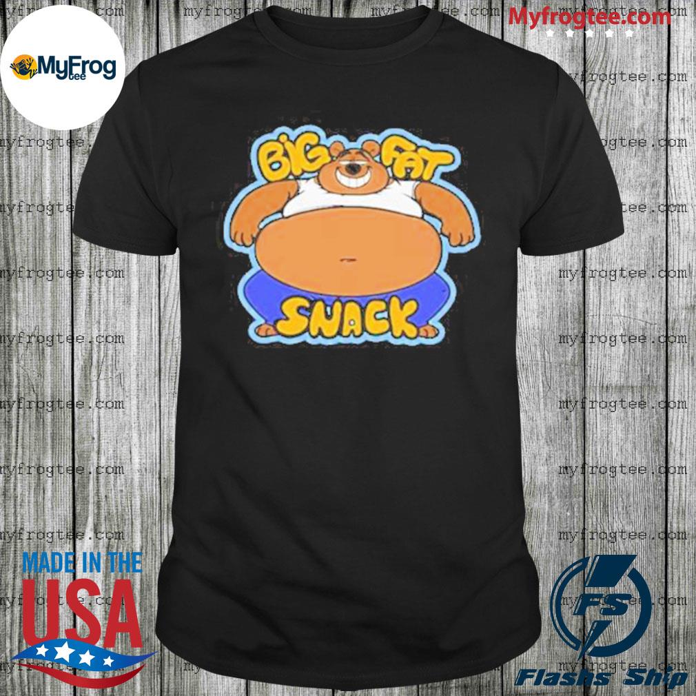 Official Fat Bear Small Chair Big Fat Snack shirt