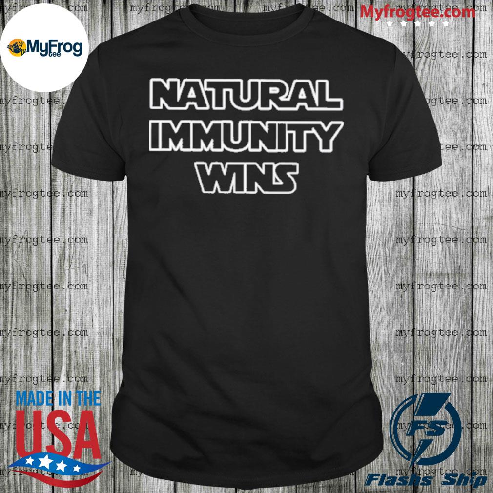Official Rizza Islam Official Natural Immunity Wins Tee Shirt