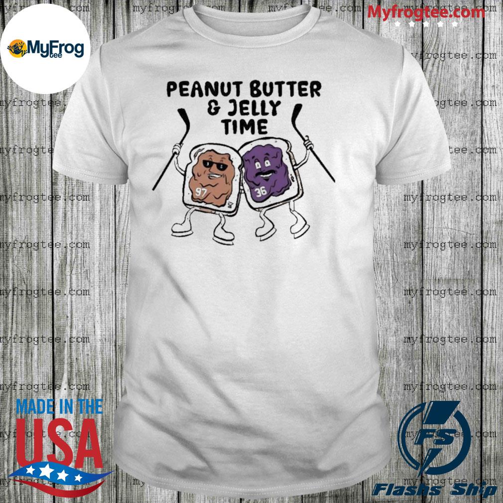 Peanut butter and jelly time hockey lodge merch shirt