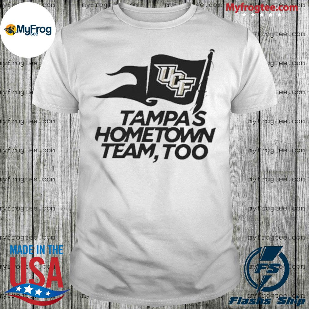 Ucf Knights Tampas Hometown Team Too Flag Logo shirt
