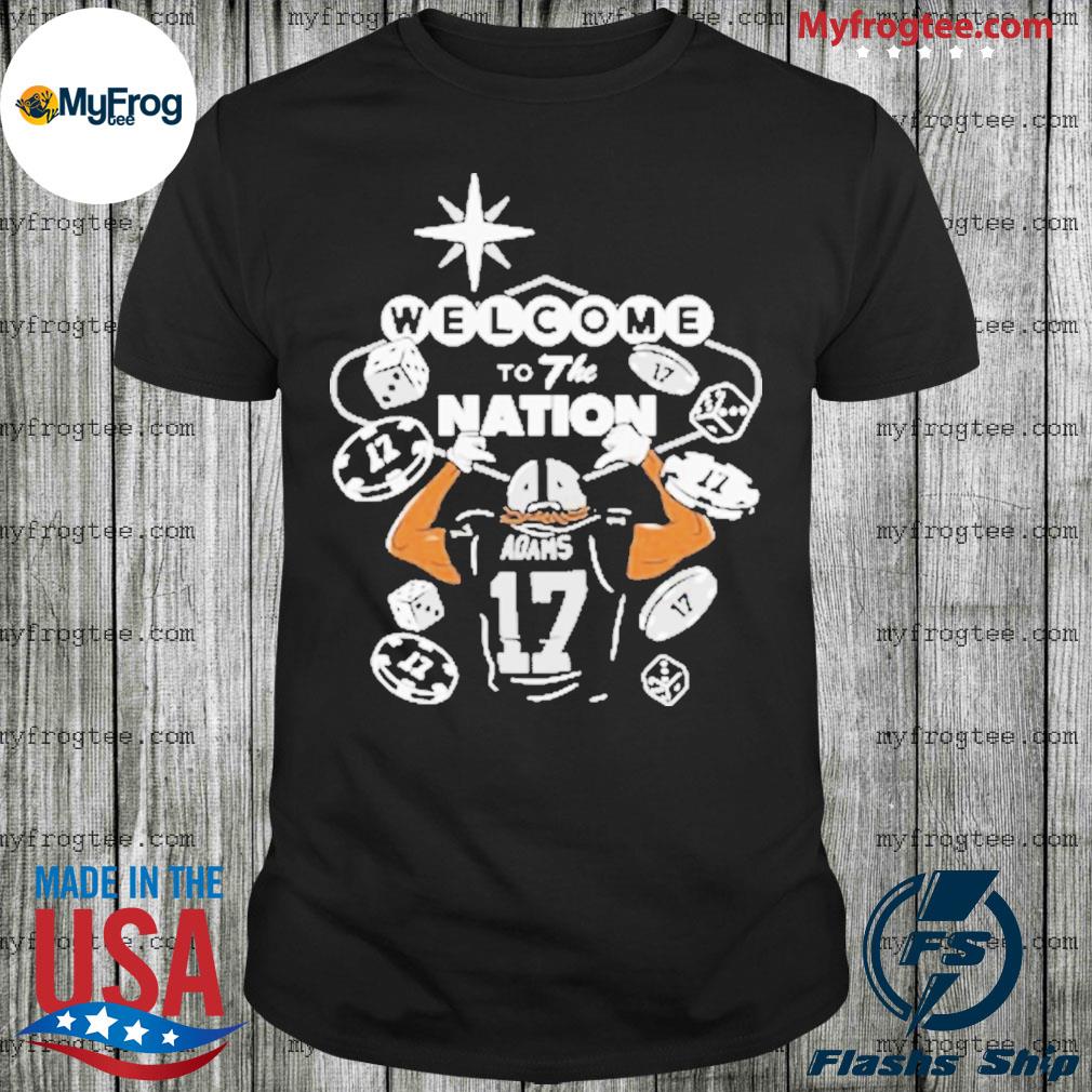 Welcome To The Raider Nation Shirt