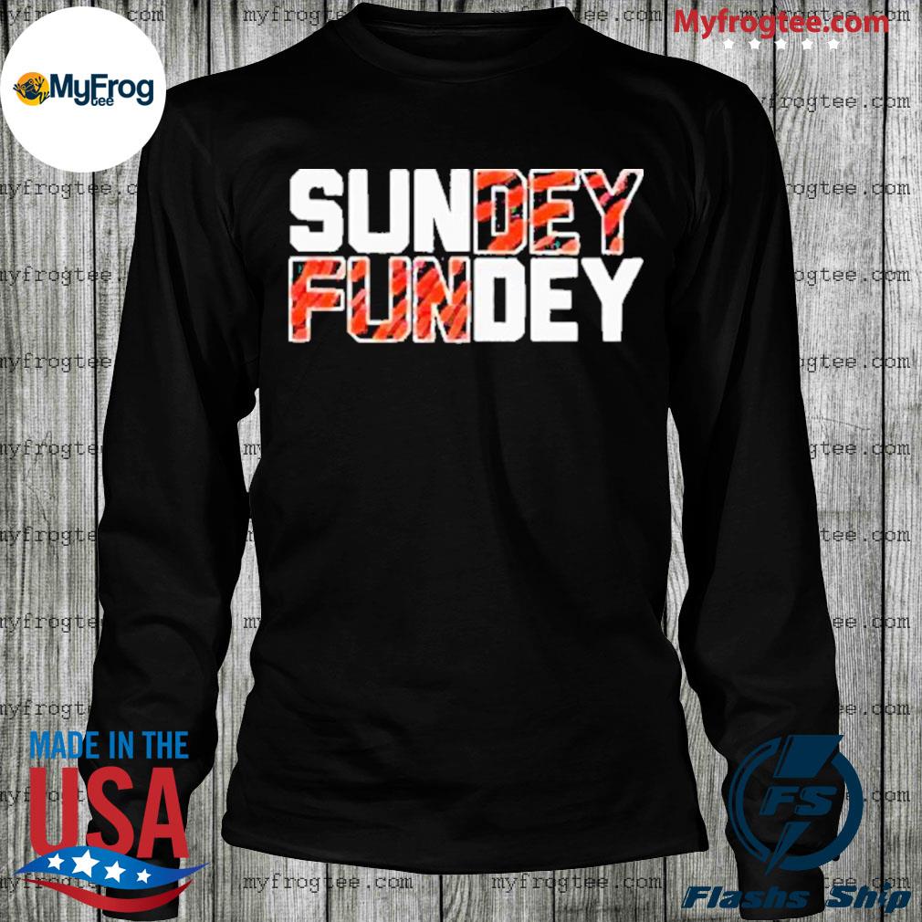 2023 official CincinnatI bengals sunday funday shirt, hoodie, sweater, long  sleeve and tank top