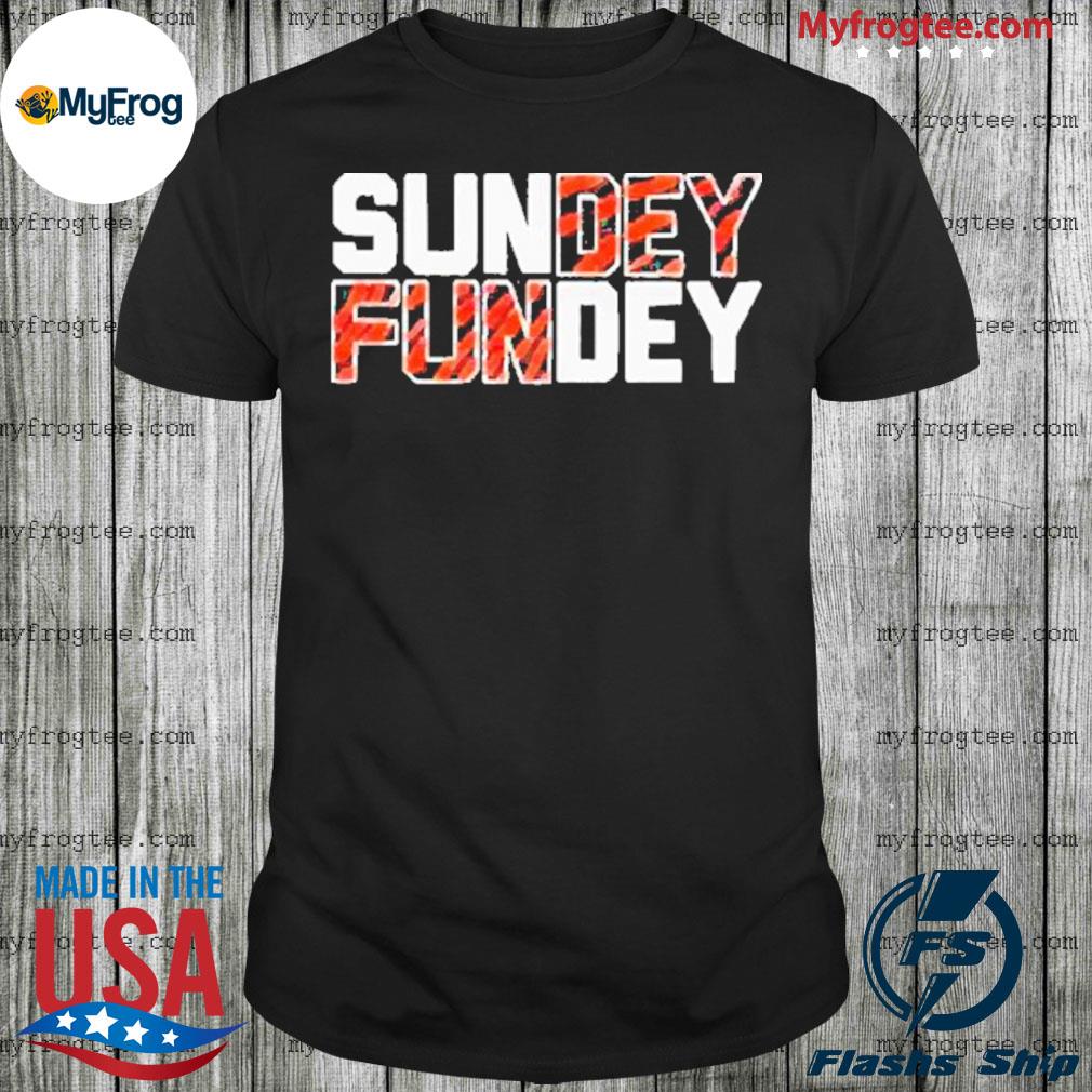 2023 official CincinnatI bengals sunday funday shirt, hoodie, sweater, long  sleeve and tank top