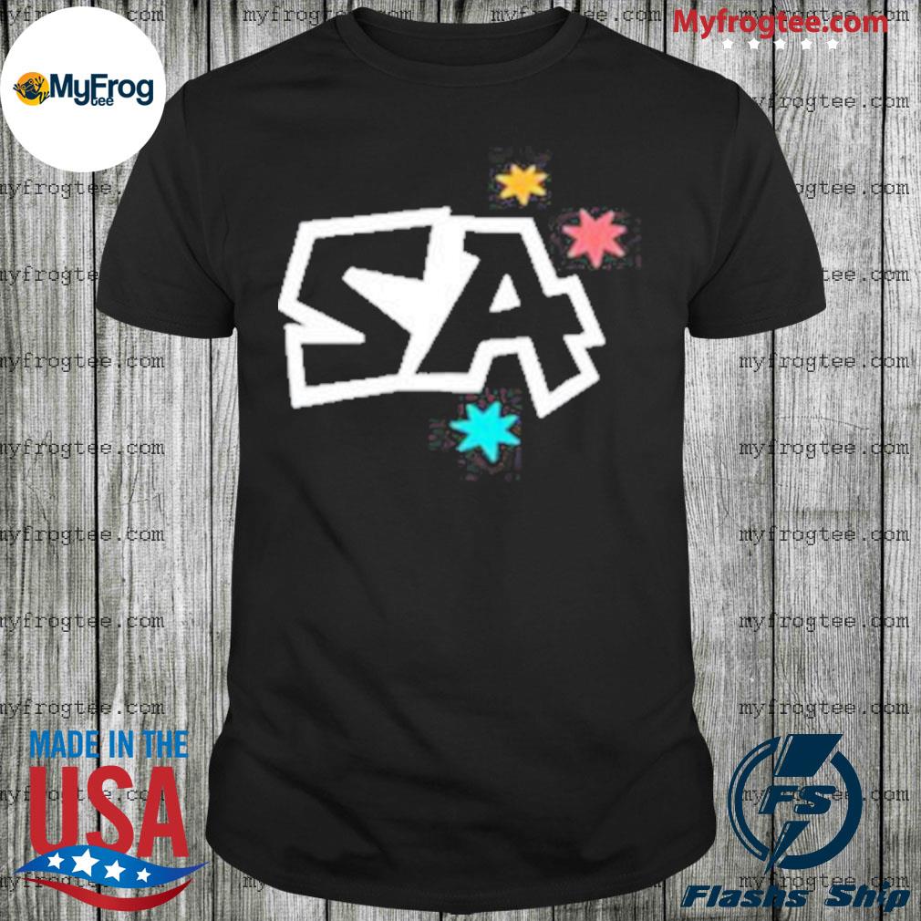 San Antonio Spurs Men's Sportiqe 2022 City Edition SA Logo Shirt