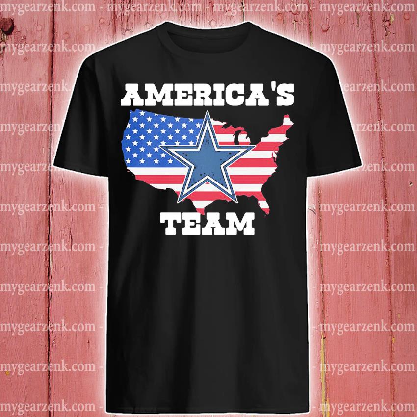 Americas Team American Flag Veteran Independence Day Dallas Cowboys Shirt,  hoodie, sweater and long sleeve