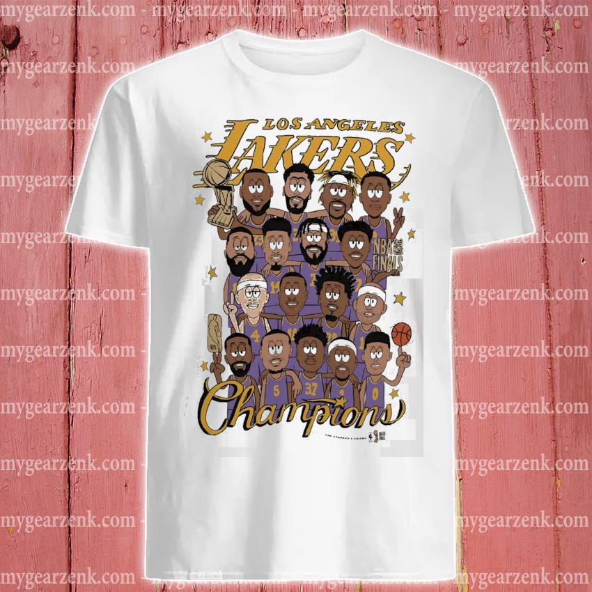 Nike Los Angeles Lakers Official 2020 NBA Champions Shirt Mens XXL NWT  Character