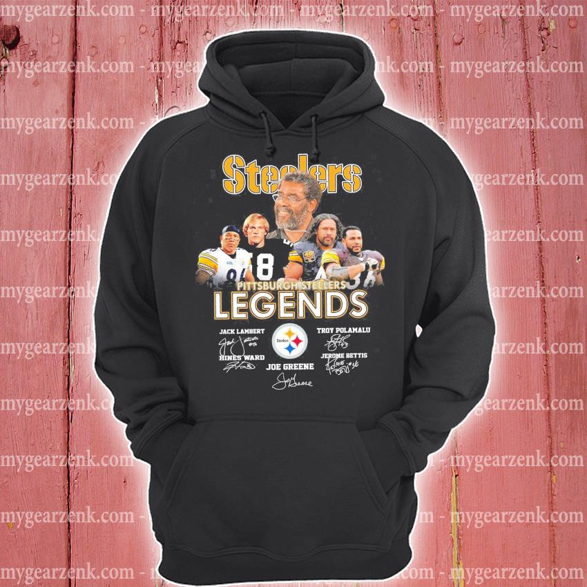 Steelers Pittsburgh Steelers legends signatures shirt, hoodie, sweater