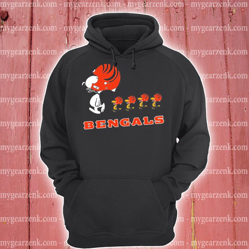 Woodstock Snoopy Bengals Shirt, hoodie, longsleeve, sweatshirt, v