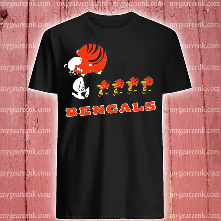 Woodstock Snoopy Bengals Shirt, hoodie, longsleeve, sweatshirt, v