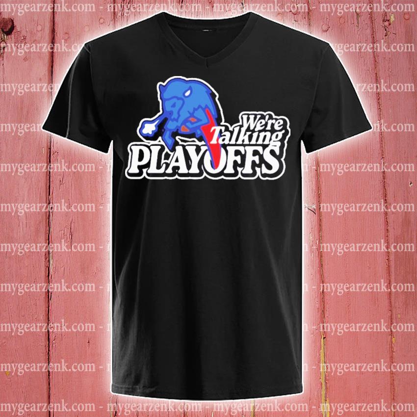 Buffalo Bills We're Talking Playoffs Long Sleeve T-Shirt Men's