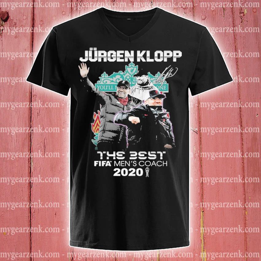 Jurgen Klopp The Best Fifa Mens Coach 2020 Shirt, hoodie, sweater and long  sleeve